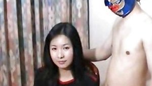 Gorgeous Chinese Girl Vs Little Chinese Pro Wrestler
